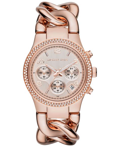 michael kors runway twist rose gold|Runway Twist Rose Gold.